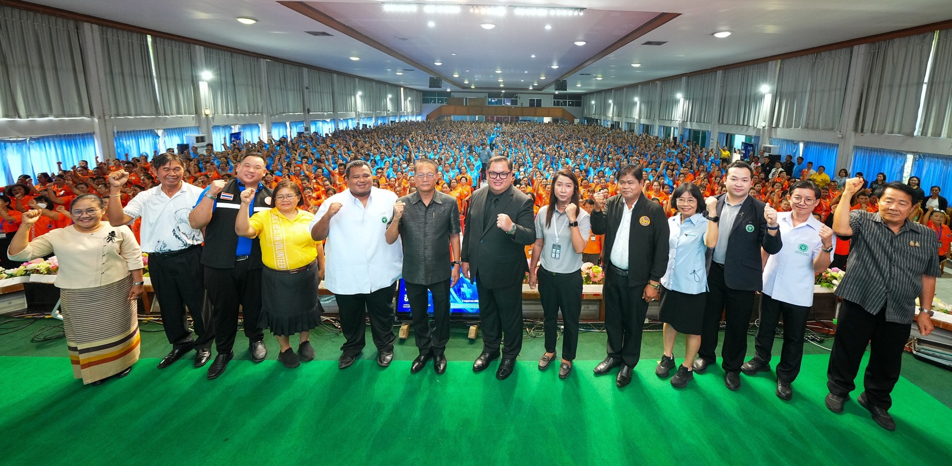 สบส. ร่วมกับ ม.มหิดล และ เบอริงเกอร์ อินเกลไฮม์ เสริมพลัง อสม. เปิดโครงการ &ldquo;รู้เร็ว รักษาเร็ว ยิ่งดี&rdquo; รับมือโรคไม่ติดต่อเรื้อรังในชุมชน นำร่องที่ อ.ด่านขุนทด จ.นครราชสีมา