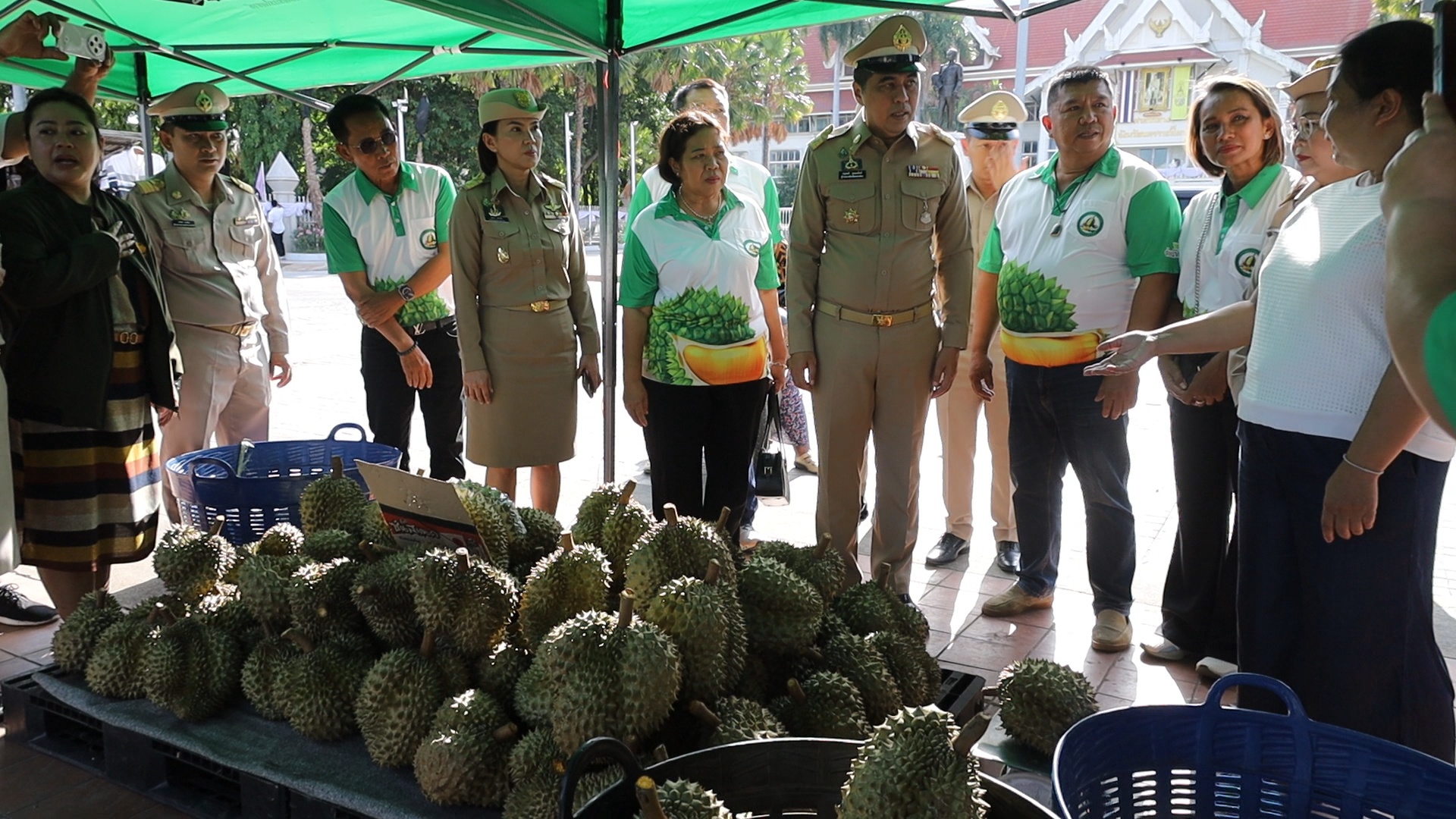 ผู้ว่าโคราช สั่งคุมเข้ม ทุเรียนโคราช ตั้งชุดควบคุมคุณภาพ สารวัตรทุเรียน สกัดทุเรียนอ่อน สวมสิทธิ์ทุเรียน GI รองผลผลิต กว่า 1 หมื่นตันออกสู่ตลาด