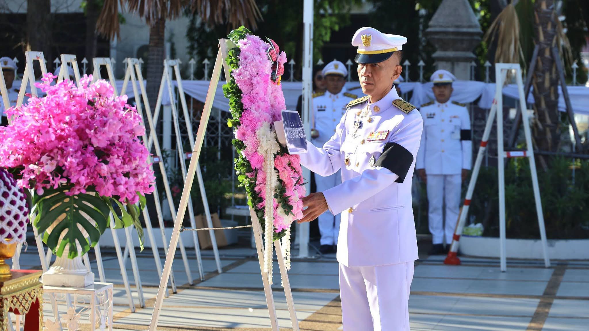 ผู้ว่าโคราช นำ ขรก.ประกอบพิธีวางพวงมาลาถวายราชสักการะ รัชกาลที่ 5 เนื่องใน วันปิยมหาราช ประจำปี 2569